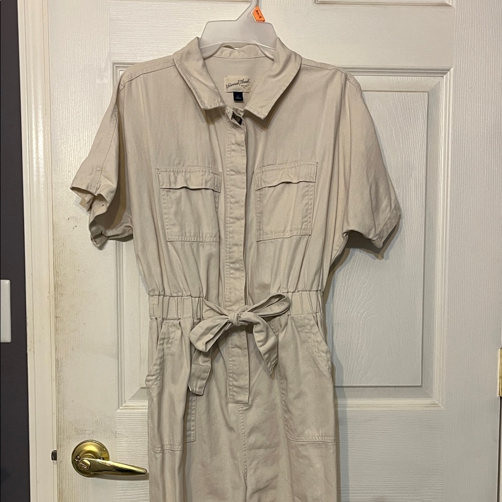 Universal Thread Tan Jumpsuit